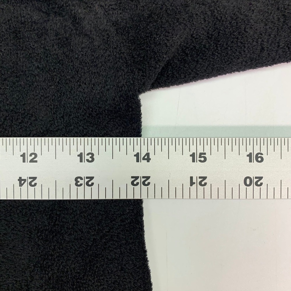 Helmut Lang Black Terrycloth Asymmetrical Neck Long Sleeve Midi Dress Size S - Picture 11 of 14